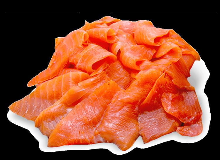 SALMON AHUMADO RECORTE 